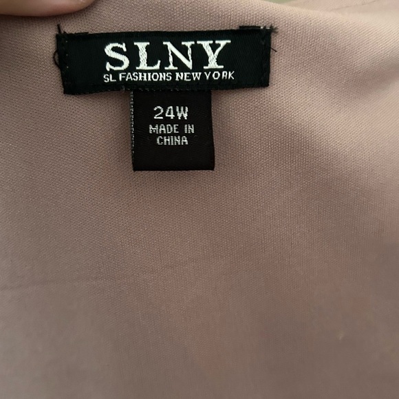 NWT 2 PC Women’s Rose Pink Formal Flowy Tiered Plus Dress and Jacket 24W 3X - Picture 12 of 16